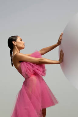 Marta Pozzan in GRACE by Casa di Moda DAVIDE MUCCINELLI • in LOS ANGELES