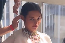 ELLE Magazine_ Gizele Oliveira Amazing Top Model in Mario Costantino Triolo Alta Moda