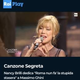 RaiPlay - Canzone Segreta - Nancy Brilli indossa un abito di Mario Costantino Triolo